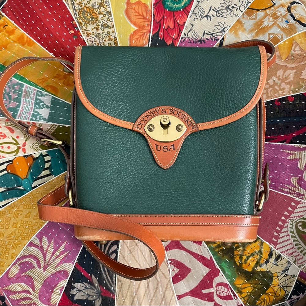 Dooney & Bourke Calvary Spectator Crossbody Bag- green